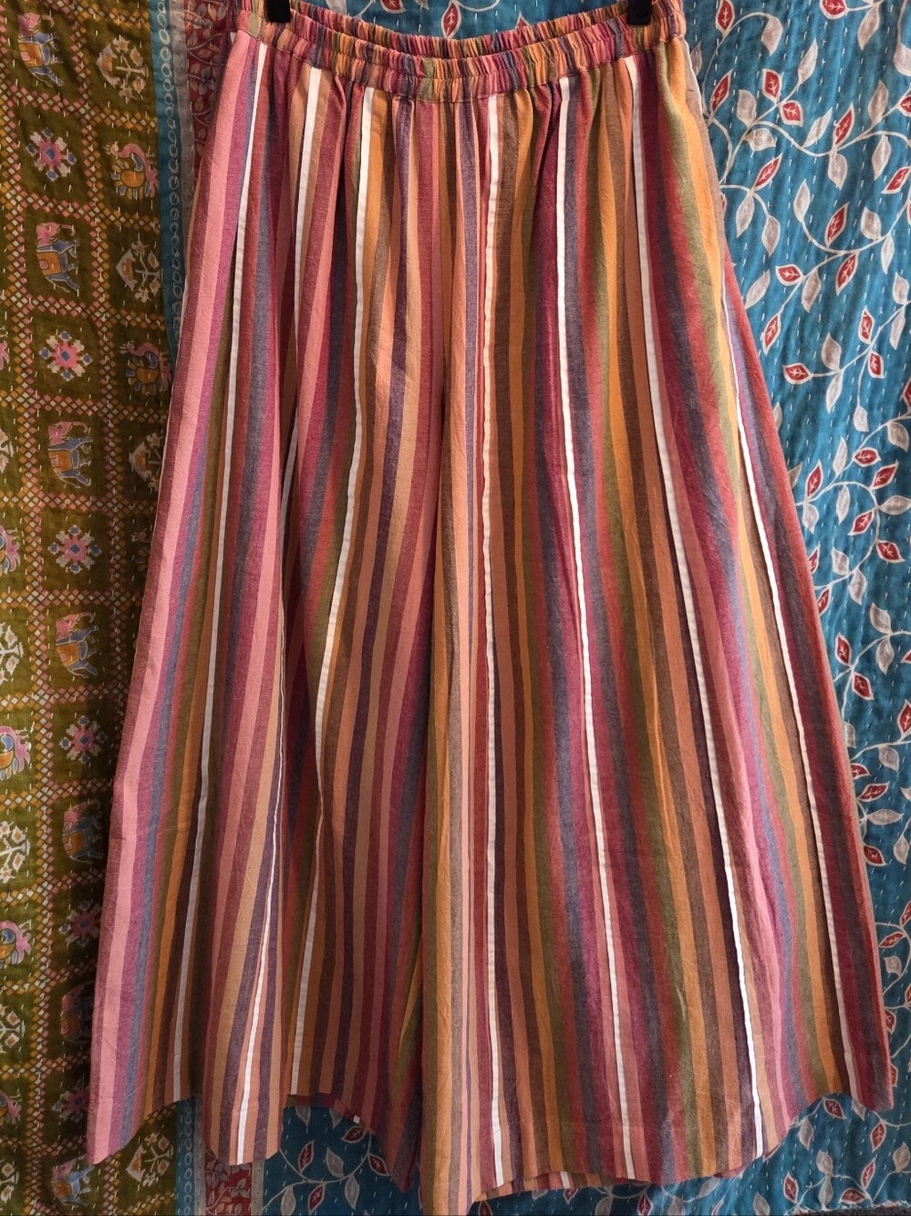 Rujuta Sheth sz L Clover Pants in Crayon Stripes